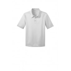 Bermuda Centre for Creative Learning WHITE Polyester Adult Performance Polo